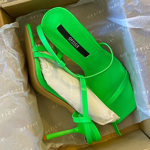 Office Strappy Heeled Sandals - Picture 3 of 6